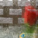 woven  pattern glass